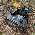 Portable Outdoor Camping Gas Stove 
with Adjustable Flame
 Small Lightweight Stove with Storage Bag for Hiking and Climbing
