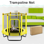 Trampoline Safety Net UV-Resistant Garden  Replacement For 1.2M/1.4M/1.5M 6 Pole Trampolines .  this is Only Protective Net