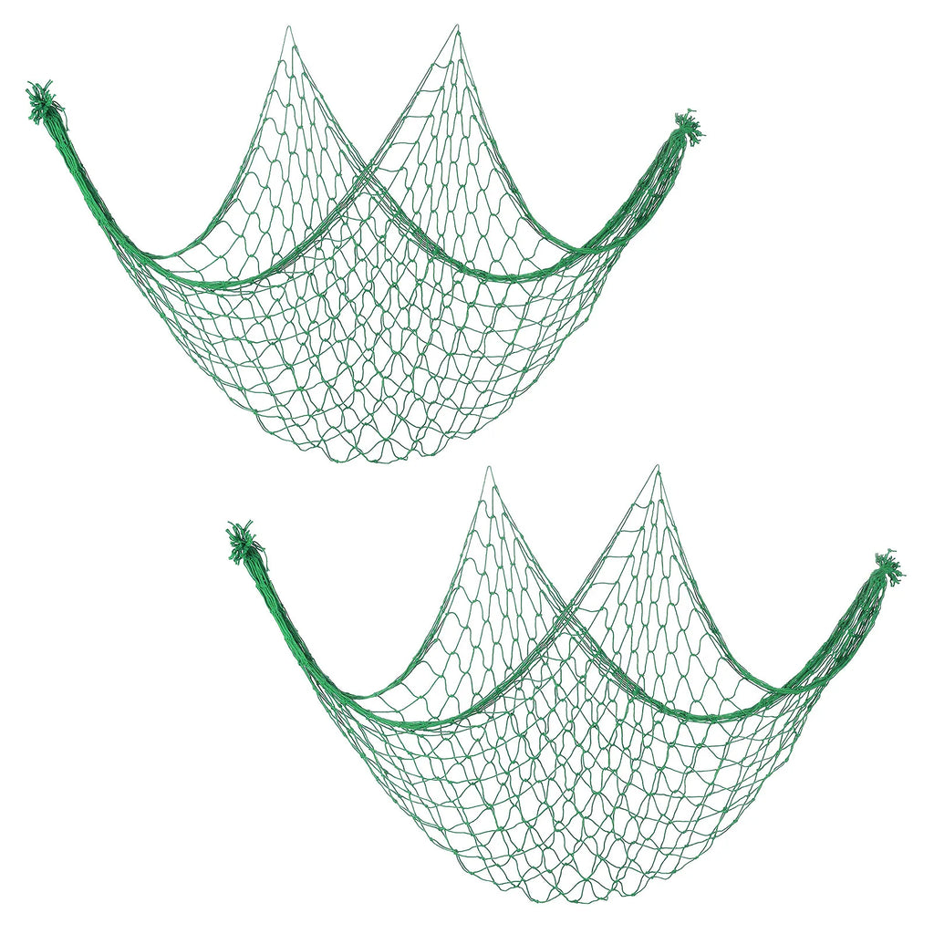 Fishing Net "Decor", 2 Pack 80" x 40" Mediterranean Style
Photographing "Decoration"  Natural Party Accessory for Home