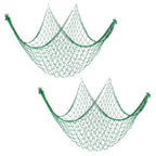 Fishing Net "Decor", 2 Pack 80" x 40" Mediterranean Style
Photographing "Decoration"  Natural Party Accessory for Home