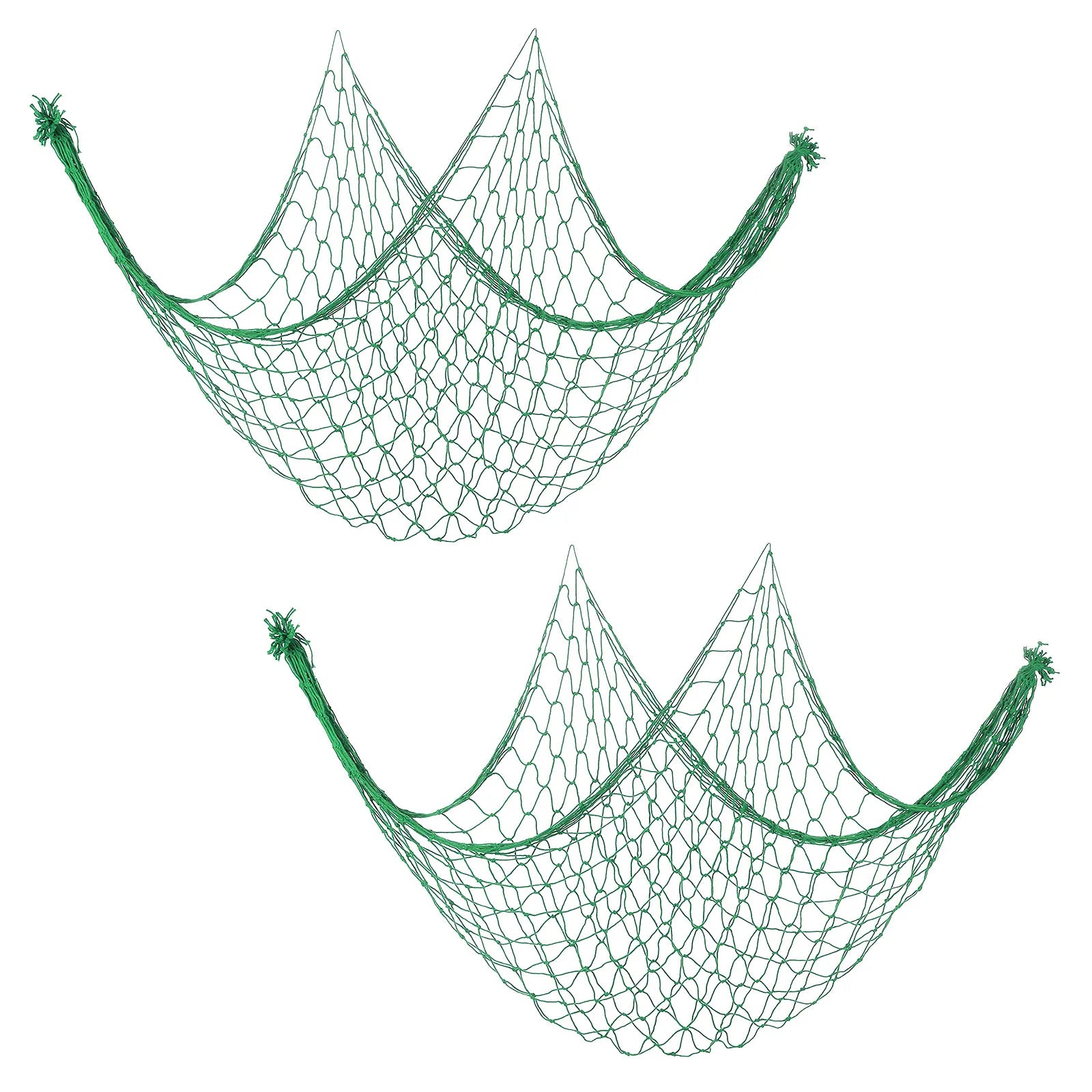Fishing Net "Decor", 2 Pack 80" x 40" Mediterranean Style
Photographing "Decoration"  Natural Party Accessory for Home