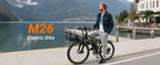 【1 Year Warranty】M26 Electric Bicycle 1000W Peak Motor 
360WH Lithium Battery Electric Bike  26 Inch city  UL2849