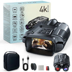Night Vision Binoculars 4K Infrared 
5000mAH Rechargeable 8X Digital Zoom 600 Meters
Darkness Goggles for Hunting & Surveillance