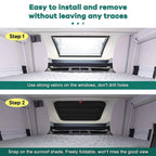 Travel Trailers Sun Shade RV Skylight
Insulator Cover Waterproof 
Car Sun Shield Sun Protection Visor