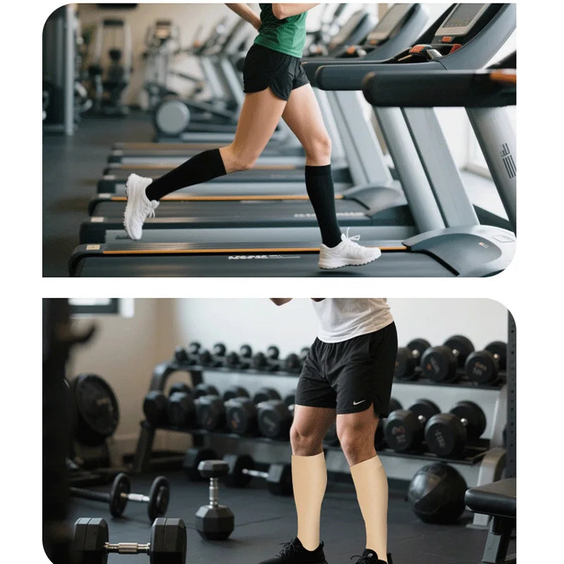 5 Pairs  Compression Socks for Men and Women - 
Breathable Athletic Support for Running, Hiking, and Cycling