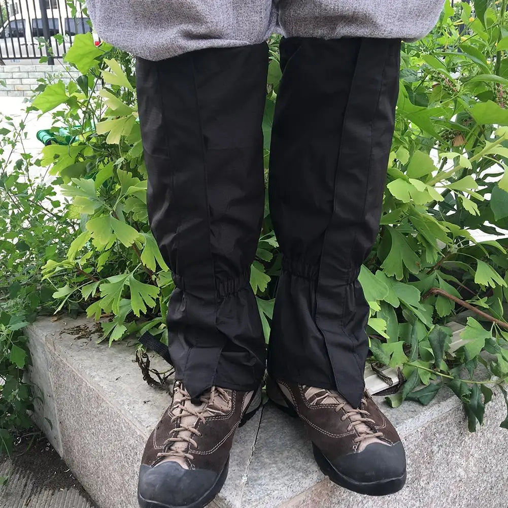 Climbing ,Snow, Skiing ,  Waterproof Leg Protection Guard 
Hiking ,Walking, Sandproof ,Legging Gaiters Foot Cover