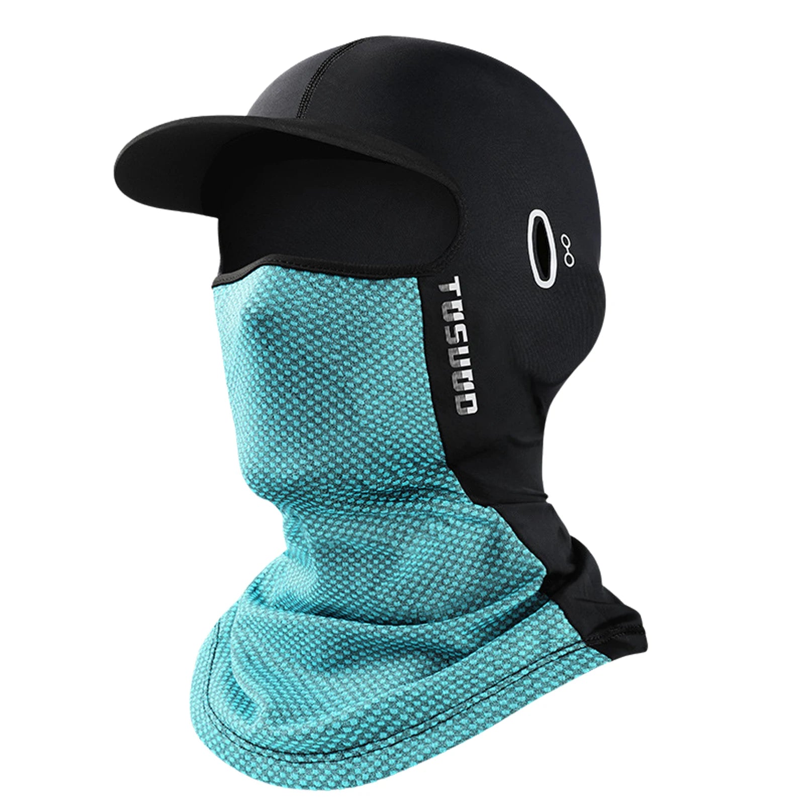 Sunscreen Face Cover Sun Hood Hat UV Protection Ice Silk Headgear For Men Women Cycling Climbing Running Motorcycle Helmets