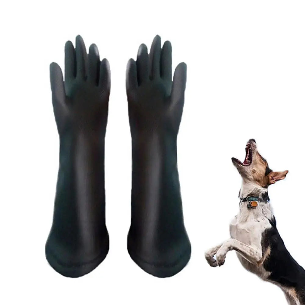 Cat Bathing Gloves Anti-bite Wild Animals Protection Gloves Waterproof Pet Handle Cat Gloves For Dog Cat Scratch Falcon Grabbing