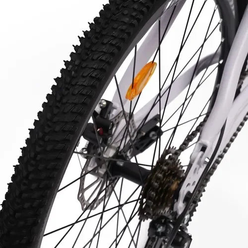 26" Foldable Mountain Bike for Men - 
21-Speed All-Terrain Commuter with Dual Disc Brakes