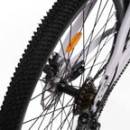 26" Foldable Mountain Bike for Men - 
21-Speed All-Terrain Commuter with Dual Disc Brakes