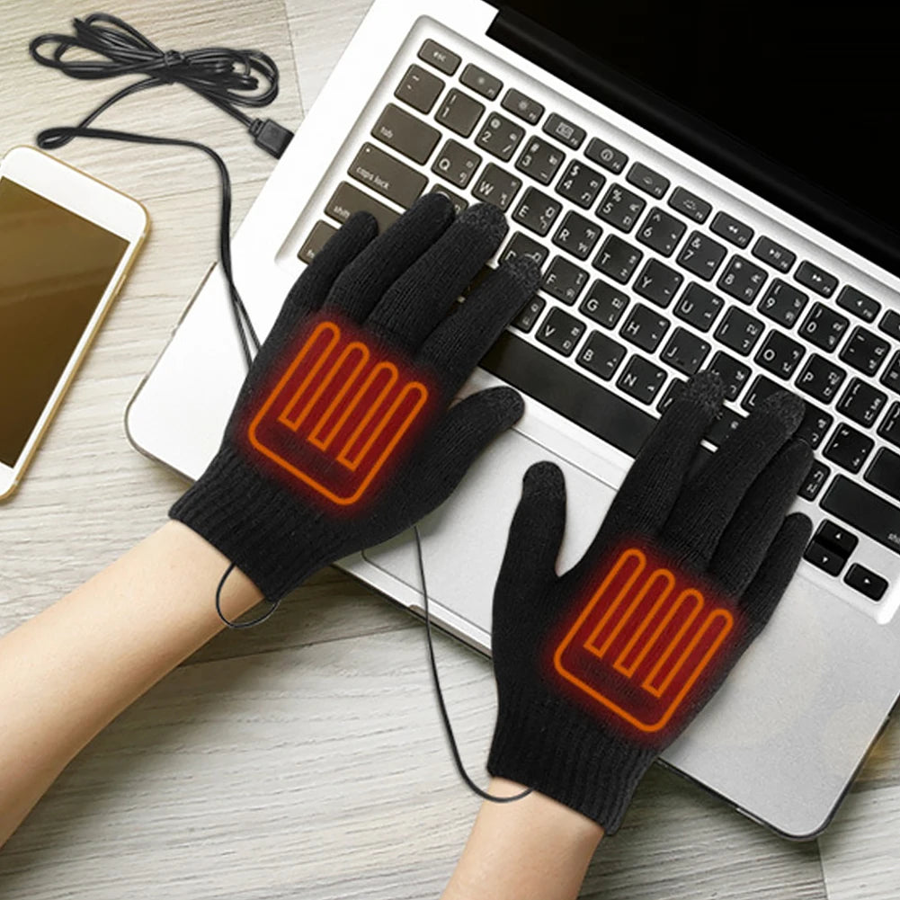 Winter Electric Heated Touch Screen Gloves 
for Outdoor Activities 
like Skiing ,Riding ,Camping and Mountaineering