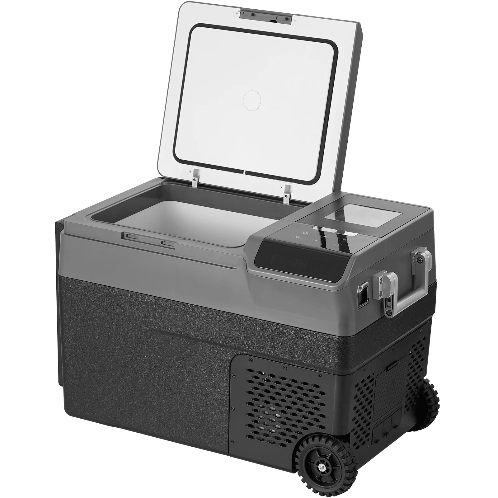 SucceBuy 37QT Portable Car Refrigerator with Ice Making Function 
12 Volt Car Refrigerator Fridge Single Zone Portable Freezer