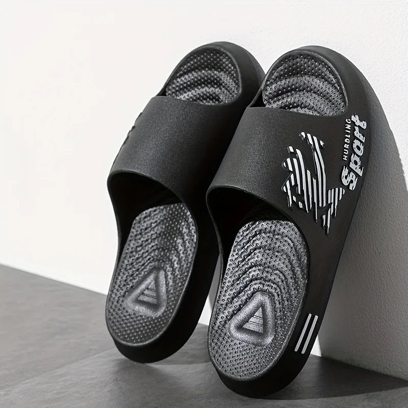 Men's Large Size 
Summer New Indoor
 Home Slippers Couple's
 Outdoor Anti-Slip Casual Sandals