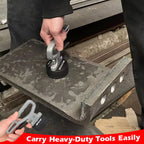 Heavy Duty!  Strong! Magnetic 
Pickup Tool. Lifting, Quick Release,  
Portable Material  Collector Ergonomic Handle  Iron Plate