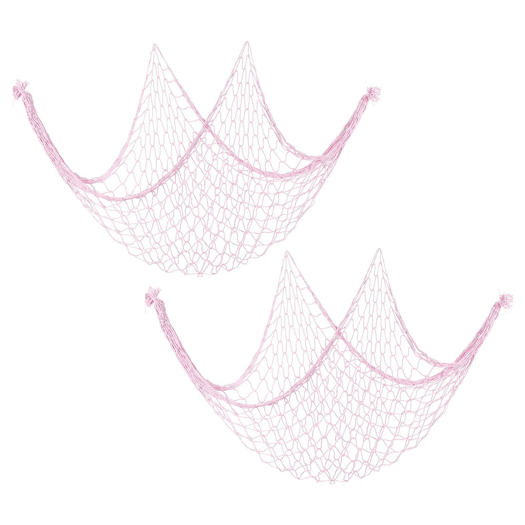 Fishing Net "Decor", 2 Pack 80" x 40" Mediterranean Style
Photographing "Decoration"  Natural Party Accessory for Home