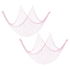 Fishing Net "Decor", 2 Pack 80" x 40" Mediterranean Style
Photographing "Decoration"  Natural Party Accessory for Home