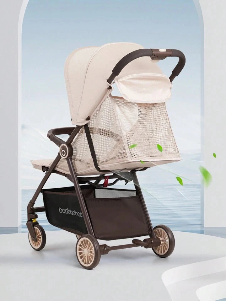 Lightweight And Portable One-click Folding Stroller, 
Quick Folding System, 
Miniature Size Make Travel Convenient, Portable Baby
