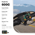 Bafang LCD Color Display Instrument 36V 48V 52V P860C 860C P850C 600C C965 DPC18 BF-UART Protocol Bluetooth 750W Motor E-bike