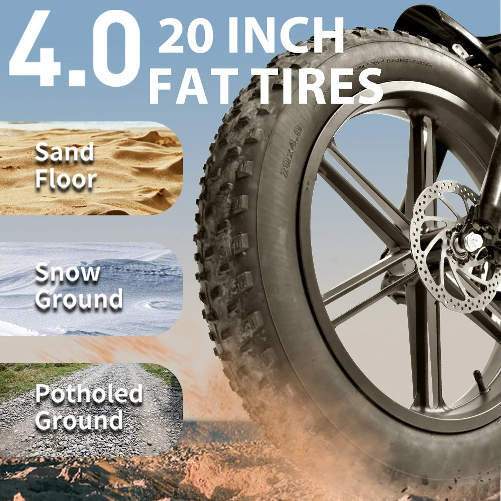DEEPOWER S7Pro Off-Road Electric Bike 
1500W Motor 48V 60AH LG Battery 
Adults Mountain All-Terrain
