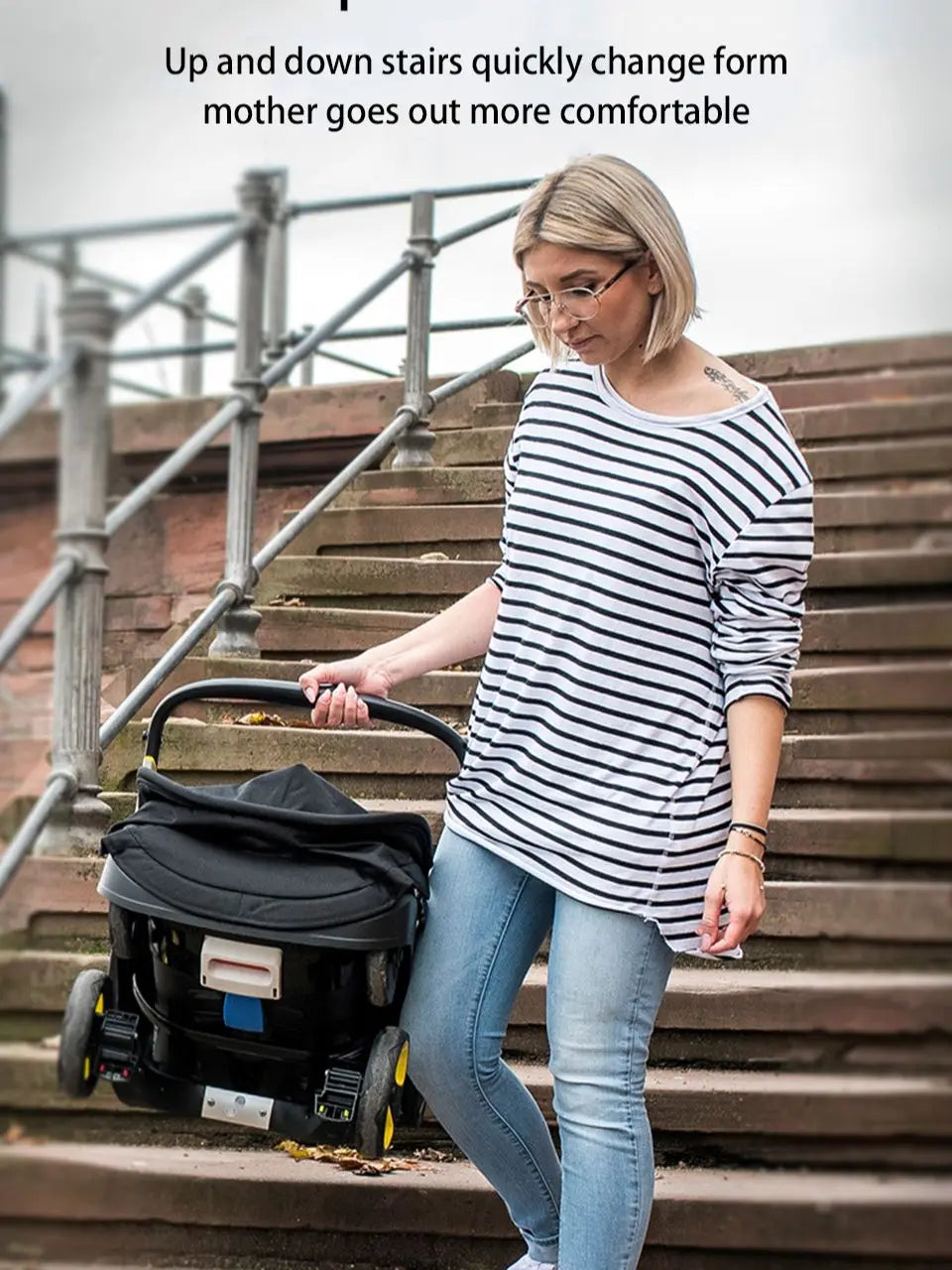 Baby Stroller Multifunctional Car Seat 3 in 1 For Newborn , Infant Buggy Safety Cart Carriage