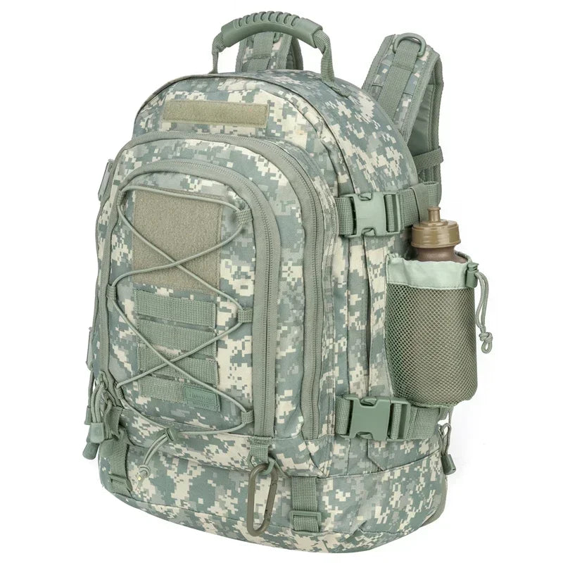 60L Military Tactical Backpack Army Molle Assault Rucksack