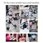 Universal Baby Stroller,  Organizer,  Expandable Diaper Bag with Shoulder Strap,
Cup Holder,Zipper pocket