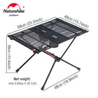 Naturehike Camping Table , Folding , 
Ultralight Portable Tourist Outdoor  Picnic , Fishing
