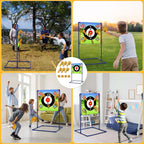 VATOS Axe Star Throwing Game Set .  
Toy For Kids Target Fun Indoor Outdoor Sport.   Party ,Play ,Game B,rthday Gift for Boys Girls