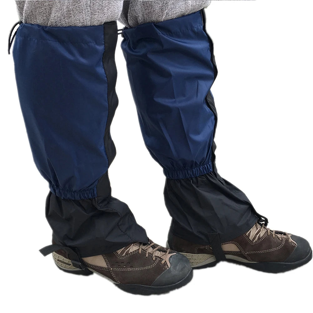 Climbing ,Snow, Skiing ,  Waterproof Leg Protection Guard 
Hiking ,Walking, Sandproof ,Legging Gaiters Foot Cover
