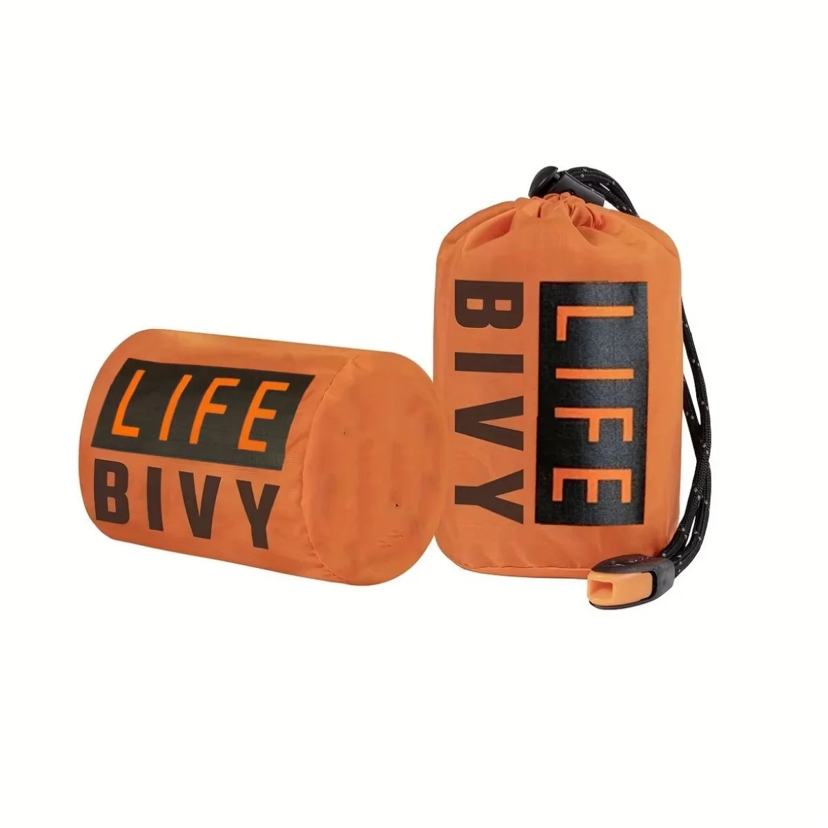 Compact & Lightweight Emergency Thermal Sleeping Bag -
Waterproof, Mylar - Enhanced for Outdoor Camping, EDC & First Aid Rescue