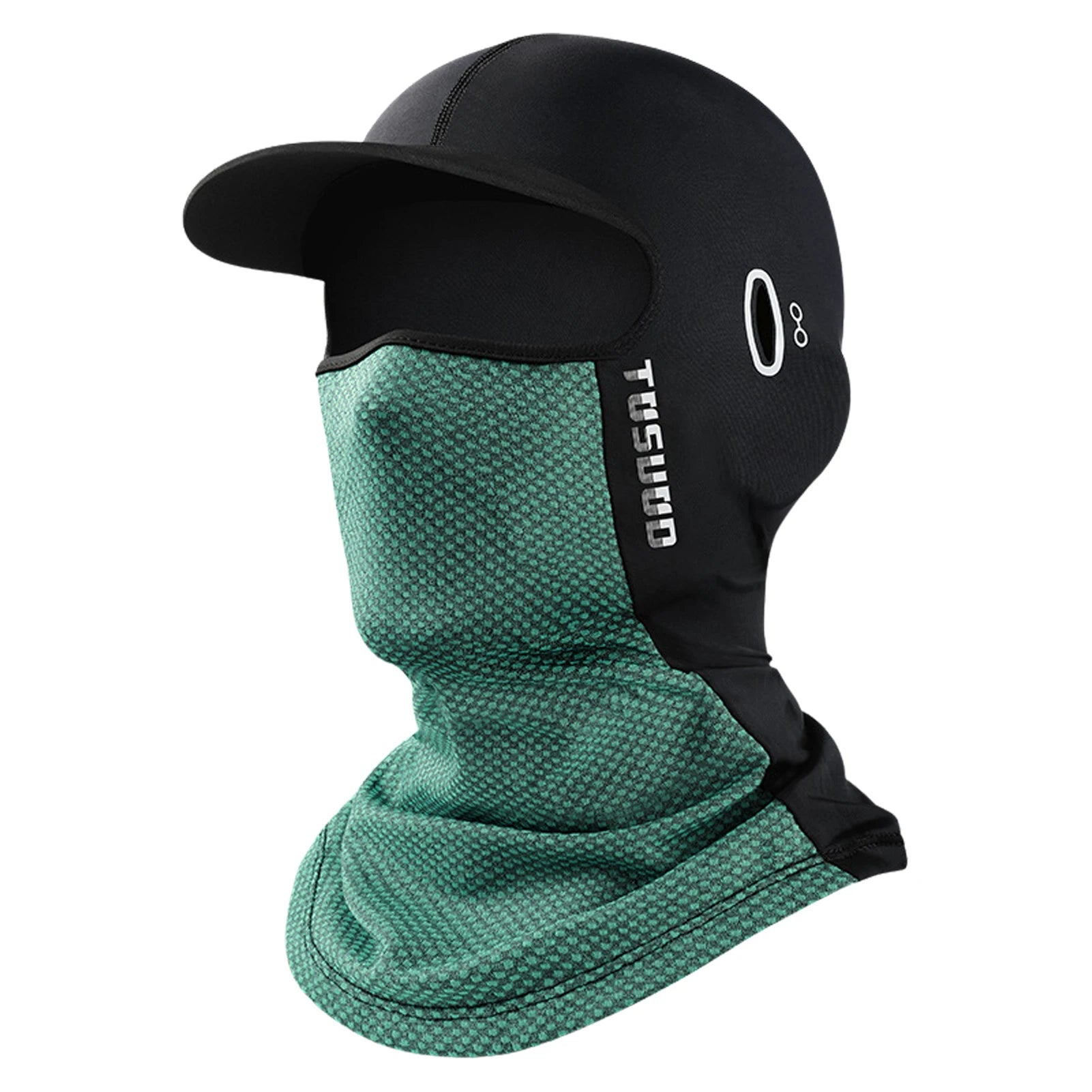 Sunscreen Face Cover Sun Hood Hat UV Protection Ice Silk Headgear For Men Women Cycling Climbing Running Motorcycle Helmets