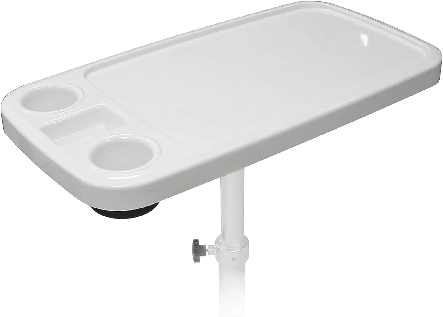 Removable Boat Table, 34X18 inch Rectangular Pontoon Marine,  
RV Top, Phone Holder,  ABS Waterproof and Anti-Aging