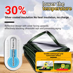 Multi Purpose Tarp Cover Waterproof Tarpaulin Sunscreen Multipurpose Protective Cover 6x10/10x13/13x16 Feet Heavy Duty Tarp