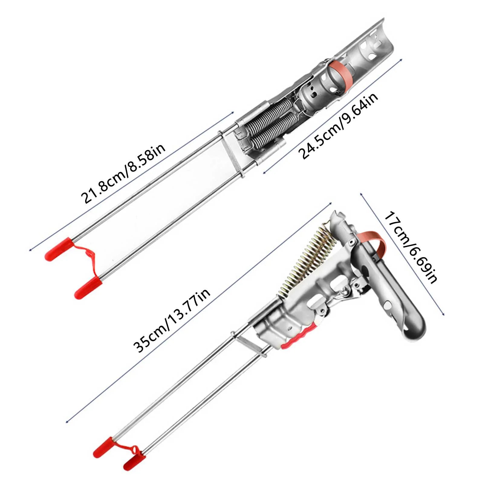 1-5pcs Automatic Fishing Rod bracket holders 
Stainless Steel pole stand Support double spring rest Brackets 
Fishing Accessories