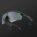 ROCKBROS Cycling Glasses Wireless Bluetooth 5.2 Polarized Sunglasses Headset Telephone Driving MP3 Riding Eyewear UV400 Goggles