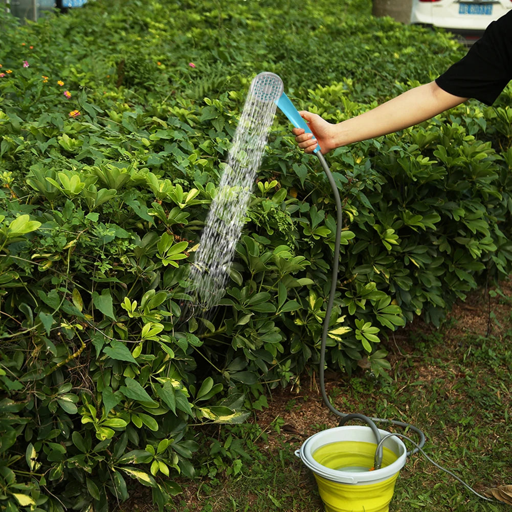 Portable Shower for Camping
Rechargeable , Pump Electric ,  Portable for  Hiking ,Traveling