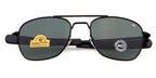 Retro Green AO Pilot Sunglasses 
Luxury Brand Designer Male,   American Army Military Optical Glass Lens Shades Eyewear