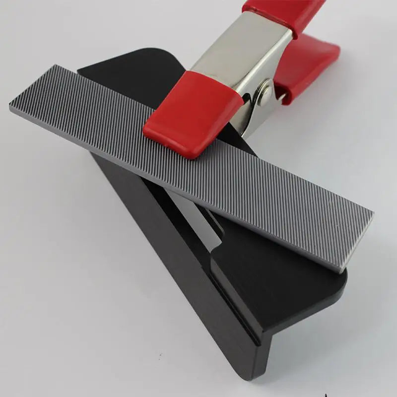 Snowboard Edge Bevel Tuning Kit 
Side Edge Ski Angle Tool 
Board Edge Sharpener 11 Tooth Design, Snowboard Trimming File