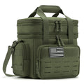 Lunch Box Expandable 18L 
Insulated Cooler Bag
 Leak Proof for Work, Camping,Picnics MOLLE Weave Strap