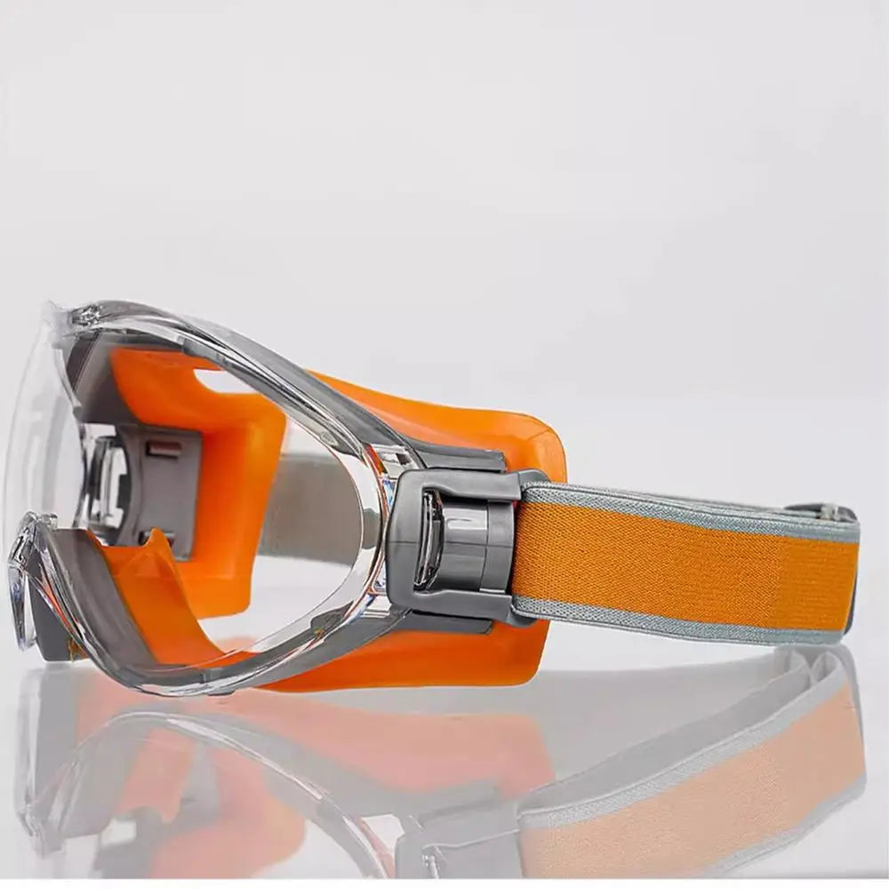 Construction Goggles For Men Angle Grinder Goggles Anti-Fog Woodworking Eyewear Anti-Splash Welding Safety Glasses Dustproof For