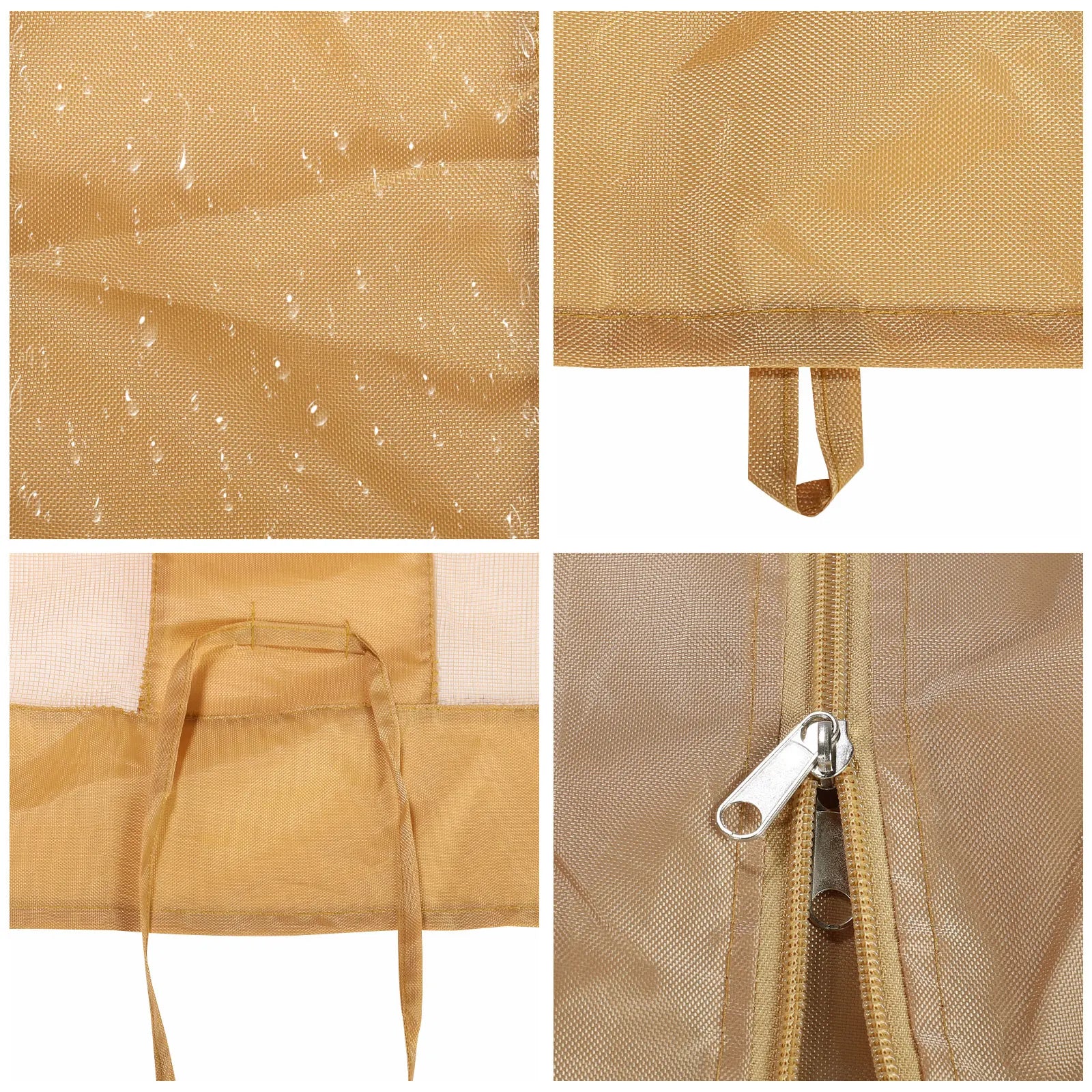 Mosquito Net for Gazebo Outdoor Canopy 
Insect Netting with Zipper on  Curtain for Garden Patio mesh