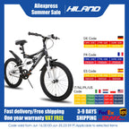 JOYSTAR 20 Inch Kids' Bike for Kids Ages 5-13 Years Old,
 Dual-Suspension Kids Mountain Bike