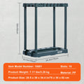 SucceBuy 10 Slots Yard Garden Tool Organizer 
Long-Handl Tool/Rake/Broom 
Tower Storage Rack Stand Holder for Garage Organization
