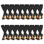 16 pairs copper compression socks
for men and women  
for running, traveling for nurses and pregnant women mid-calf design