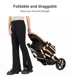 Stroller,Baby stroller,baby accessories,baby cars,Stroller 3 in 1,Convertible Bassinet Push,Light stroller,2 in 1 Baby Stroller,