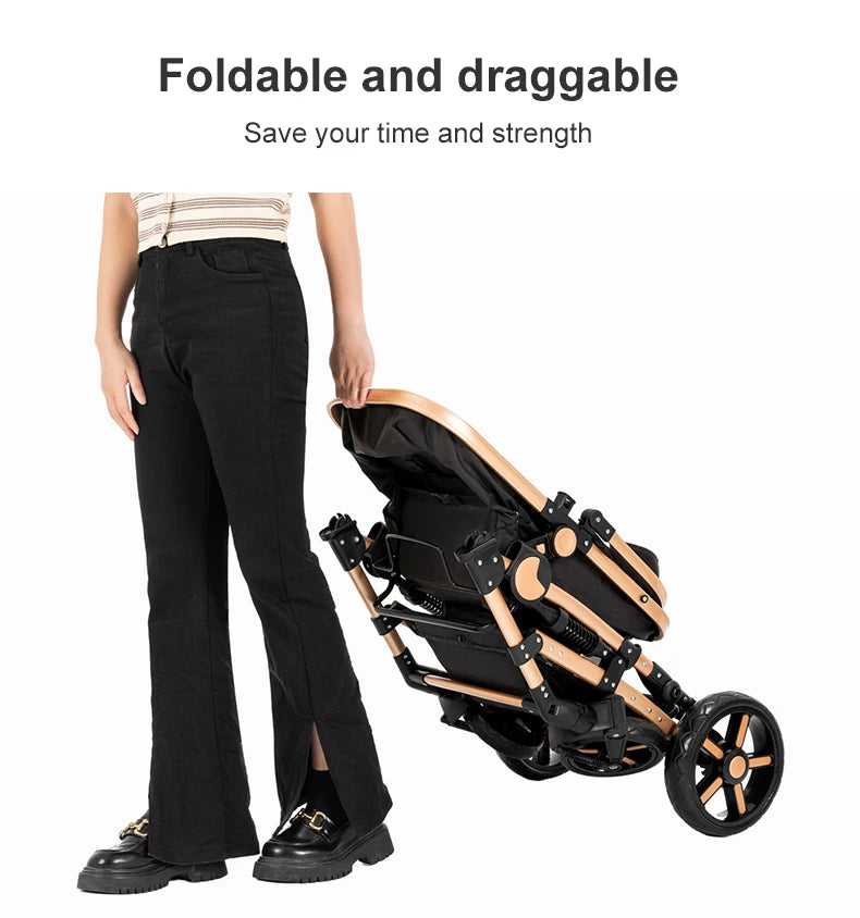 Stroller,Baby stroller,baby accessories,baby cars,Stroller 3 in 1,Convertible Bassinet Push,Light stroller,2 in 1 Baby Stroller,