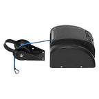 Electric Boat Anchor Winch Kit 12V with 100ft Anchor Rope , 
Remote Control Heavy Duty Towing  for 24ft Fishing Boat