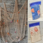 100x200cm Fish Net
Wall Hanging for Pirate Nautical Under The Sea Party Decorations
Ocean Themed Hawaii Beach Parties