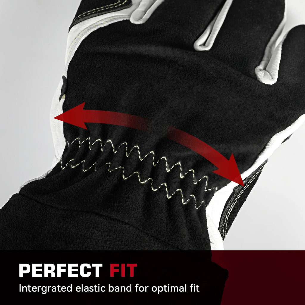 ARCCAPTAIN Welding Glove 14 inch 
Multifunctional  Goatskin Leather Protection For Welders Against Scalding