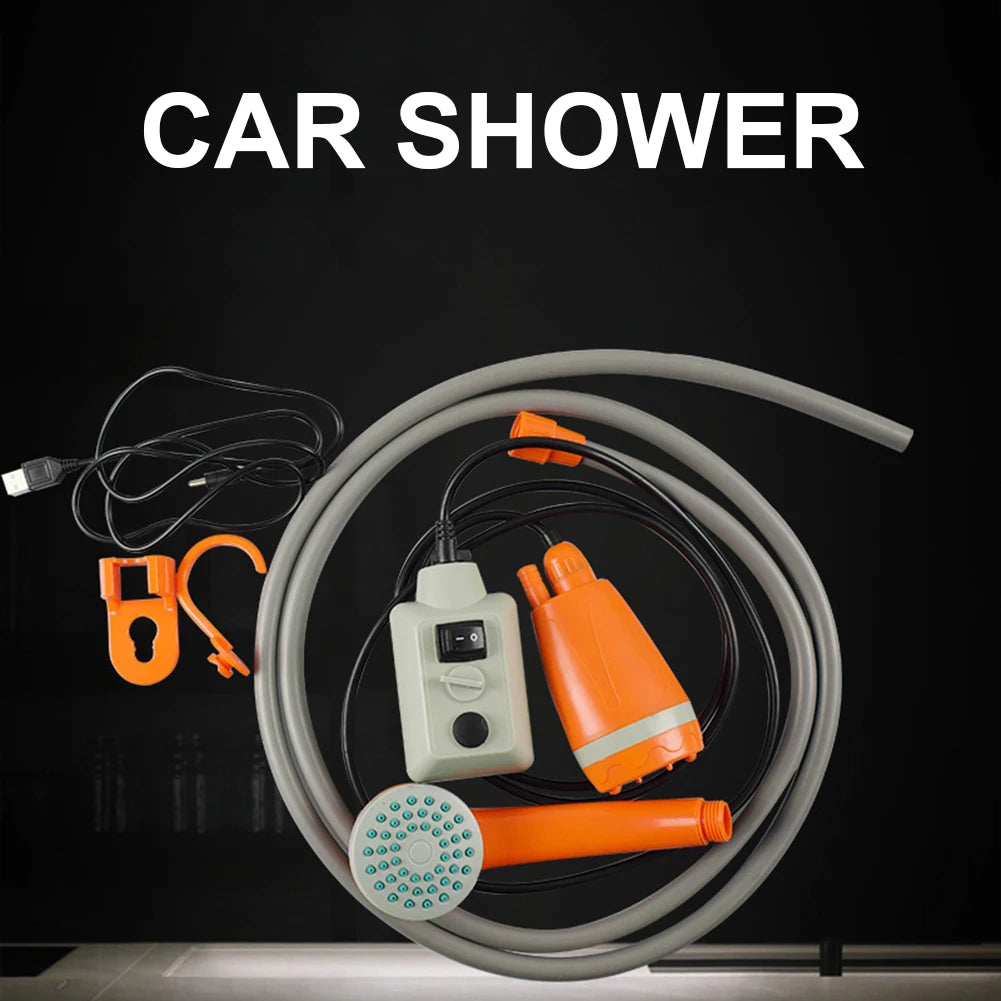 Portable Shower for Camping
Rechargeable , Pump Electric ,  Portable for  Hiking ,Traveling